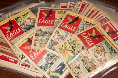 Lot 68 - A collection of seventy-seven original Dan Dare comics