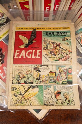 Lot 68 - A collection of seventy-seven original Dan Dare comics