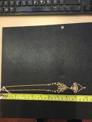 Lot 143 - A late 19th/early 20th century 15ct gold and...
