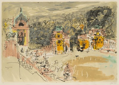 Lot 209 - John Piper (1903-1992) Harlaxton Hall...