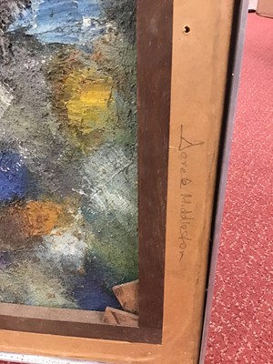 Lot 56 - Derek Middleton (1928-2002) Abstract, 1960...