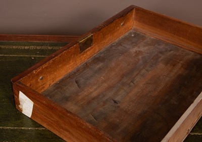 Lot 368 - A Victorian mahogany pedestal desk