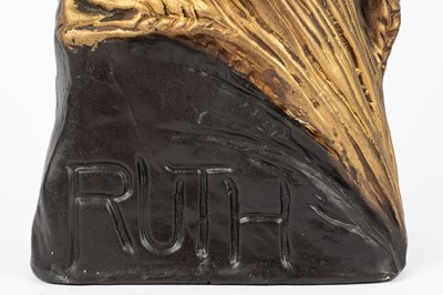 Lot 144 - A Goldscheider terracotta bust of Ruth by Emmanuel Joseph Simon