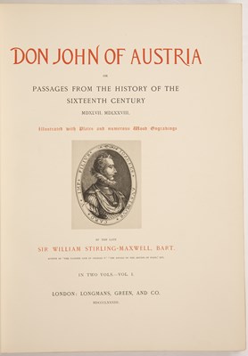 Lot 705 - Stirling, Maxwell, Sir William 'Don Juan of...