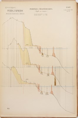 Lot 724 - Kraus, J 'Proyecoto de Mejoramiento del Puerto...