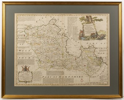 Lot 387 - Joan Blaeu (1599-1673) hand coloured map of...