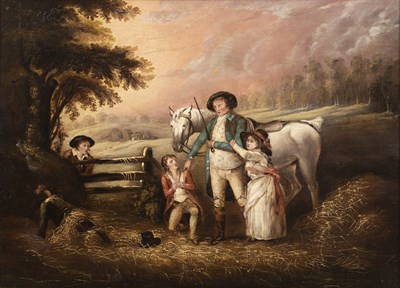 Lot 391 - Circle of George Morland (1762/63-1804) A...