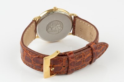 Lot 416 - A gold plated Omega deVille gentleman's...