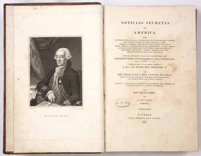 Lot 693 - Simón Bolívar, Ulloa, Antoine de and Juan,...