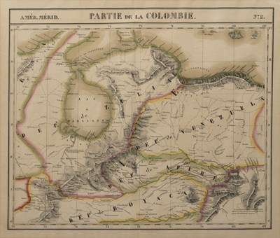 Lot 698 - A group of fourteen 19th century maps of South...