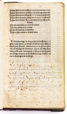 Lot 565 - Post-incunable (Book of Hours): Heures a...