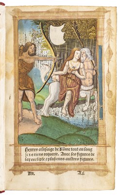 Lot 566 - Post-incunable (Book of Hours): Heures a...