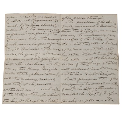 Lot 762 - Crimean War - Battle of Balaclava - Charge of...