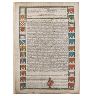 Lot 580 - Magna Carta - John Pine (1690-1756) Engraver....