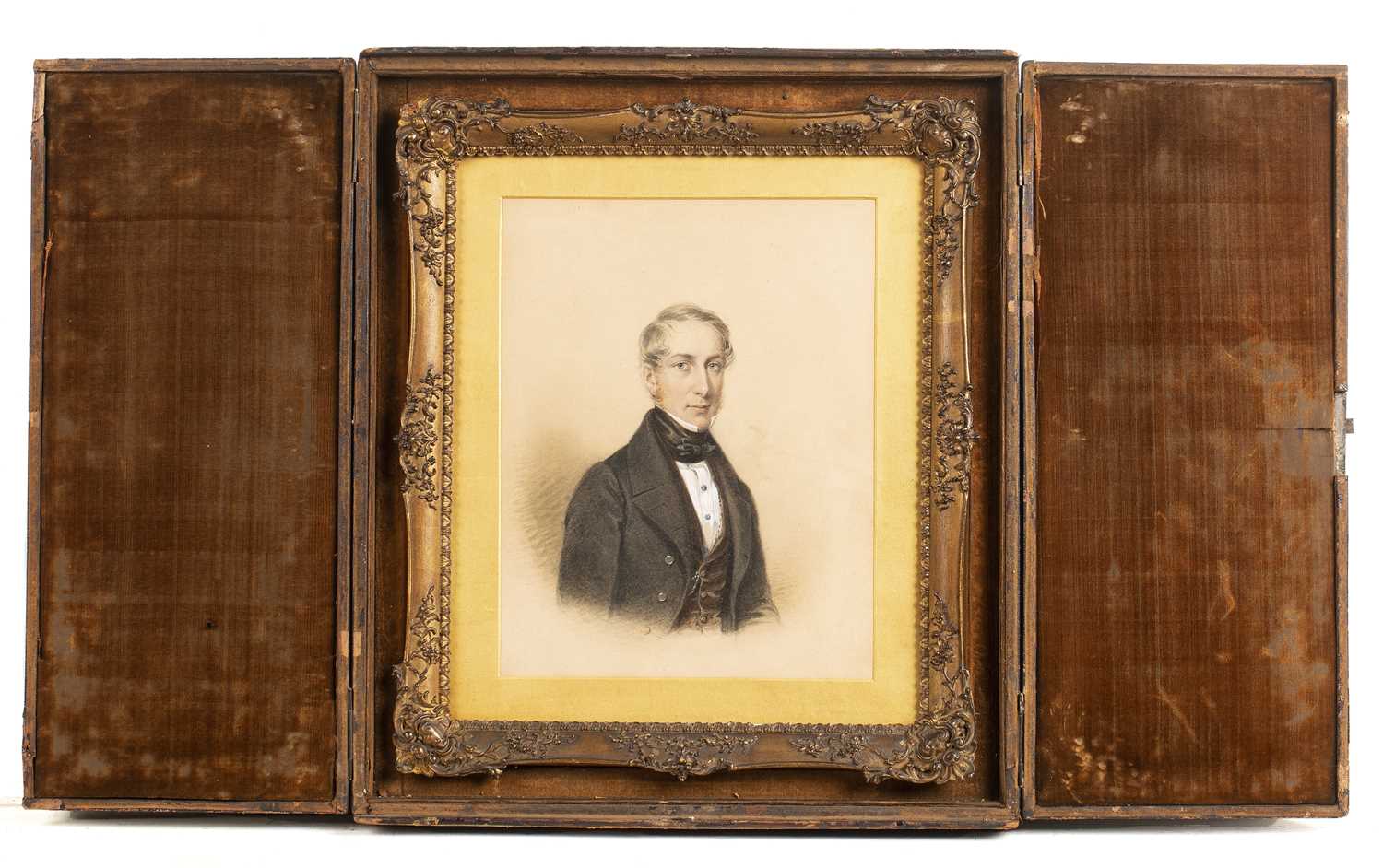 Lot 401 - A 19th century English school, head and...