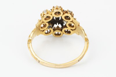 Lot 147 - A mid Victorian 18ct gold, diamond and enamel...