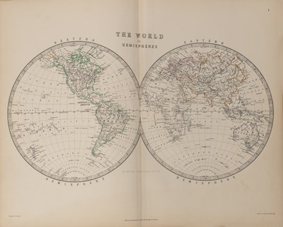 Lot 772 - Johnston, A Keith 'The Handy Royal Atlas of...