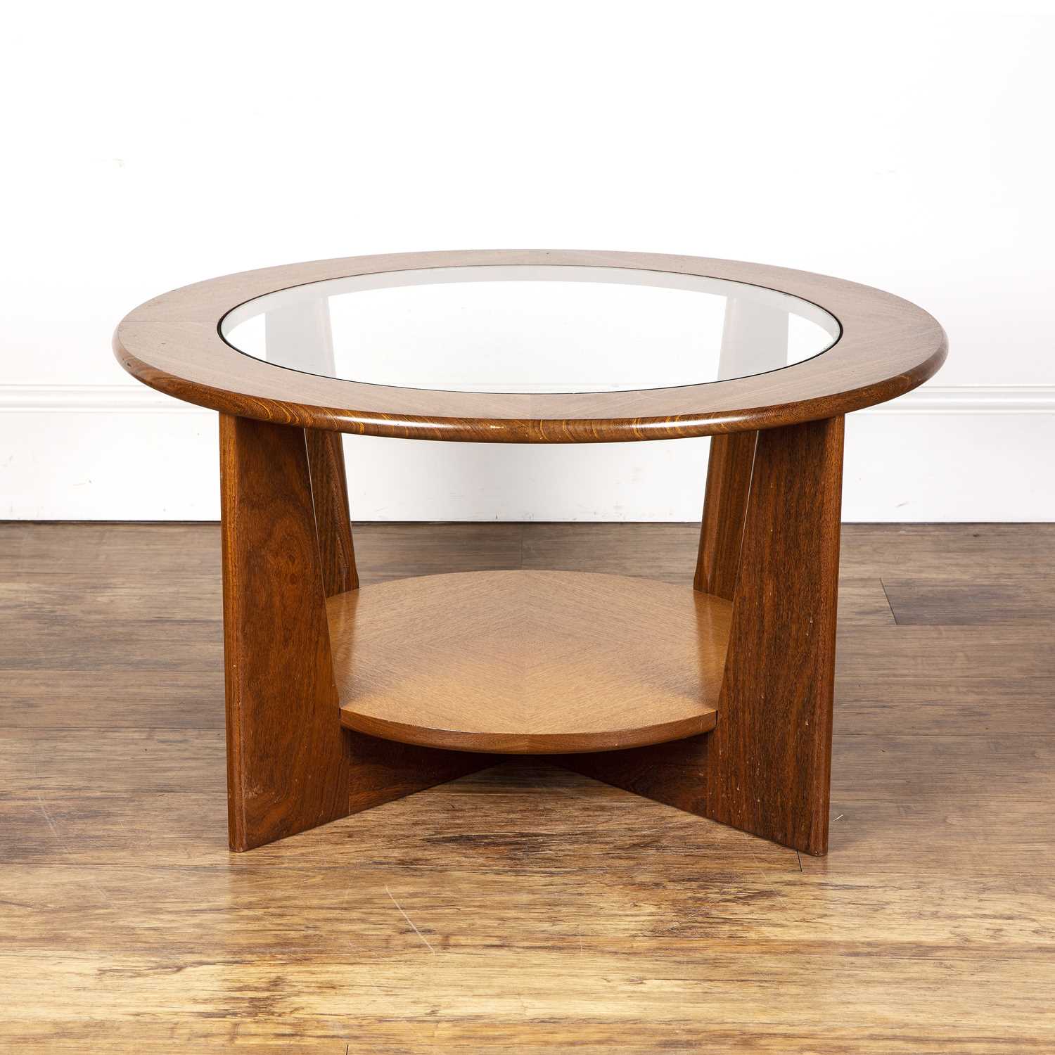 Lot 47 - Attributed to G-plan teak, circular coffee...