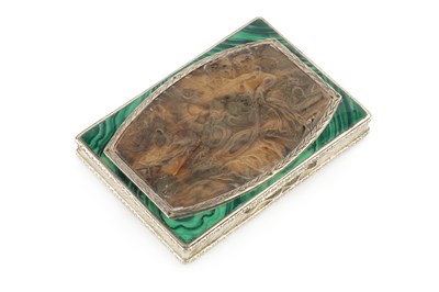 Lot 203 - A Continental silver, tortoiseshell and...