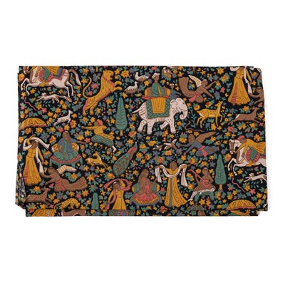 Lot 516 - A collection of vintage Liberty fabrics to...