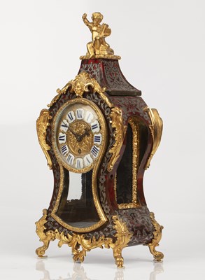 Lot 242 - A Louis XVI style pewter and tortoiseshell...