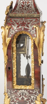 Lot 242 - A Louis XVI style pewter and tortoiseshell...