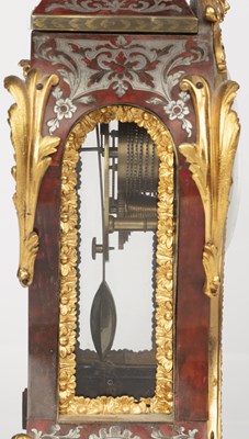Lot 242 - A Louis XVI style pewter and tortoiseshell...