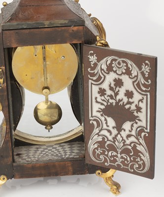 Lot 242 - A Louis XVI style pewter and tortoiseshell...