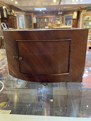 Lot 245 - A 19th century mahogany dial clock, the 12"...