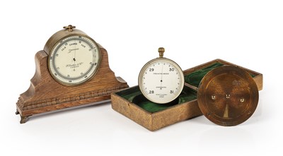 Lot 191 - A Negretti & Zambra travellers forecasting...