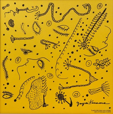 Lot 840 - Yayoi Kusama (b.1929) Faces (Yellow), 2004...