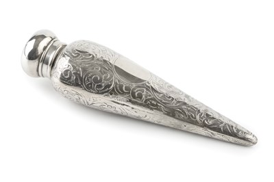 Lot 557 - A late Victorian silver scent bottle, of...