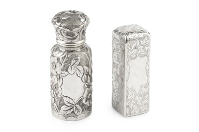 Lot 559 - A late Victorian silver scent bottle, of...