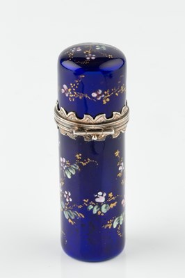 Lot 573 - A 19th century French Limoges enamel scent...