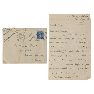 Lot 736 - Britten (Benjamin) English Composer...