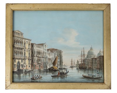 Lot 739 - A 19th century coloured engraving of the Grand...