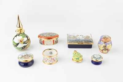 Lot 360 - A Halcyon Days enamel limited edition...