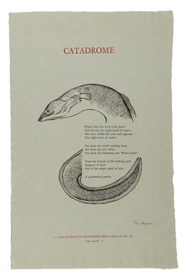 Lot 740 - Hughes (Ted) English Poet (1930-1998). Three...