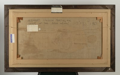 Lot 112 - John Sundance King (20th Century) Abraham...