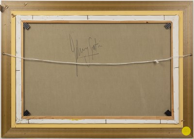 Lot 113 - Johnny Gaston (b. 1955) Frozen Dutch river...