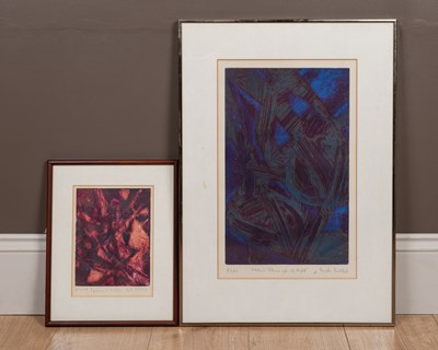 Lot 187 - Fanchon Fröhlich (American 1927-2016), two paintings