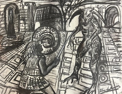 Lot 162 - Alice Lenkiewicz (b.1964) Five unframed works...