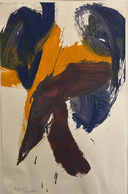 Lot 135 - Brian Fielding (1933-1987) Untitled, 1963...