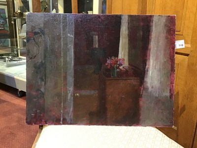 Lot 145 - Fred Dubery (1926-2011) Flowers on a Sideboard...
