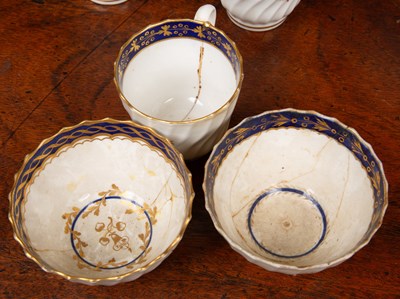 Lot 98 - A collection of early Worcester porcelain