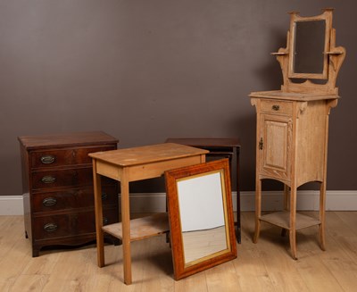 Lot 160 - A small group of furniture