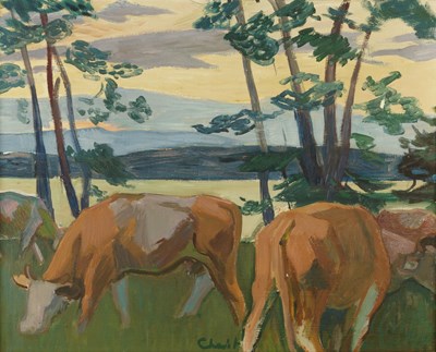 Lot 202 - Martin Alfred Christ (1900-1979) Cattle...