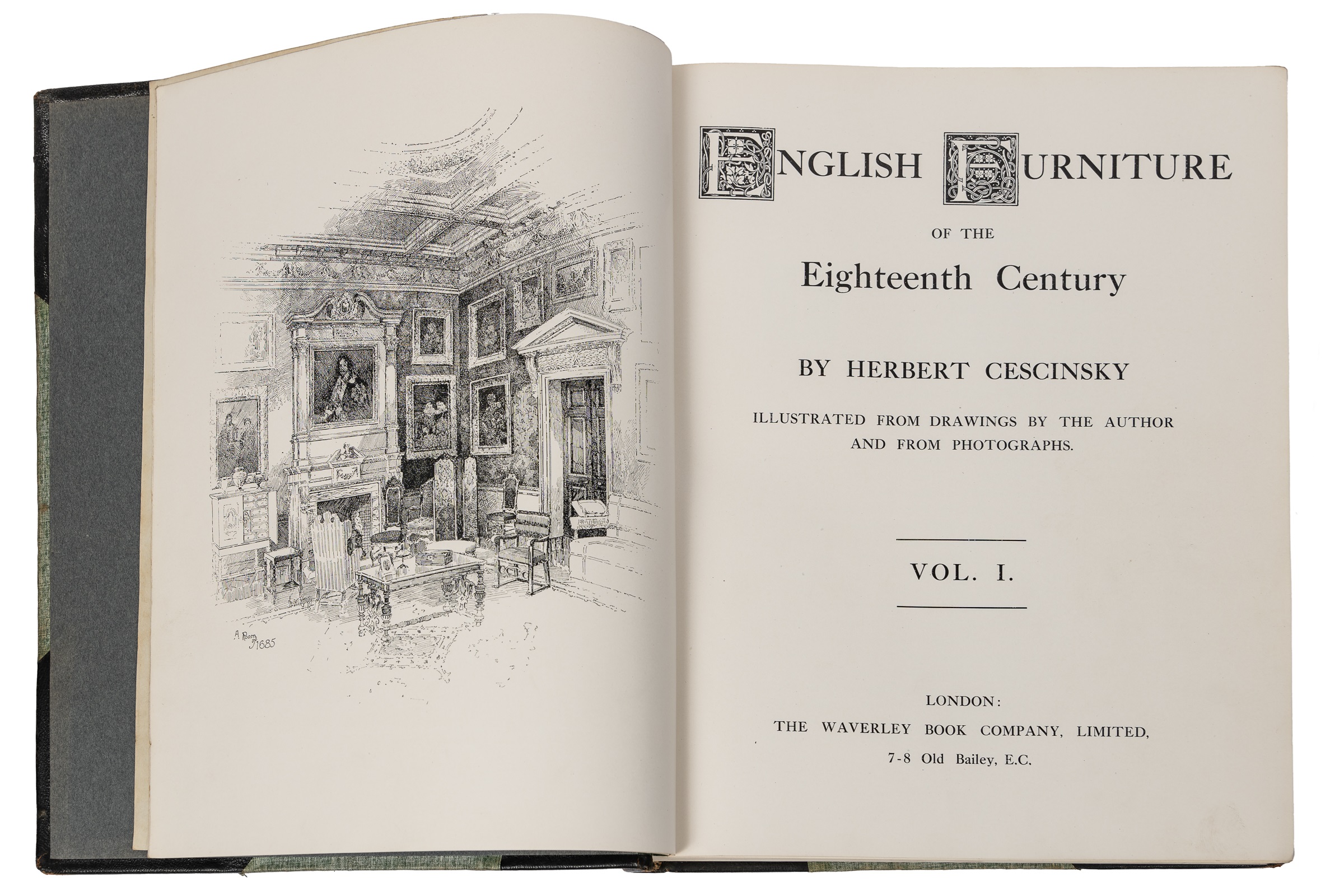 Lot 596 Cescinsky (Herbert). 'English Furniture and