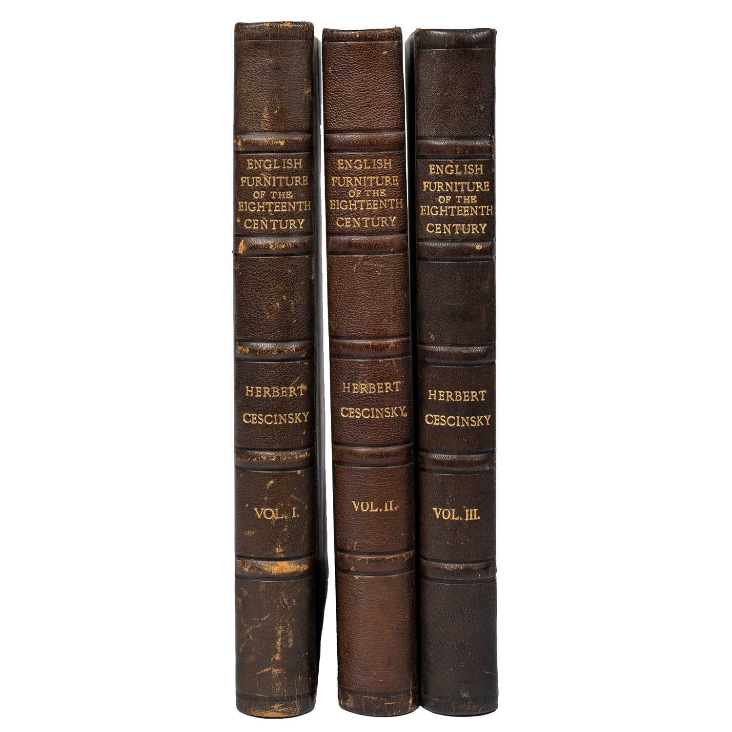 Lot 596 Cescinsky (Herbert). 'English Furniture and