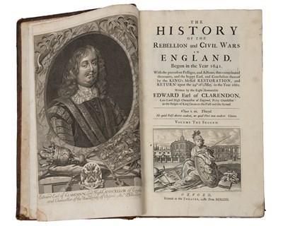 Lot 597 - Clarendon (Edward Earl of) 'The History of The...